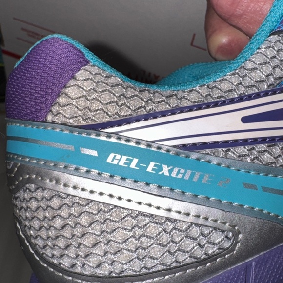 ASICS Gel excite 2 women’s  Running Shoes - Purple and Blue - Picture 10 of 10